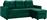 HomeMarkt Page Γωνιακός Καναπές με Αναστρέψιμη Γωνία Κυπαρισσί 207x145cm HM3004.13