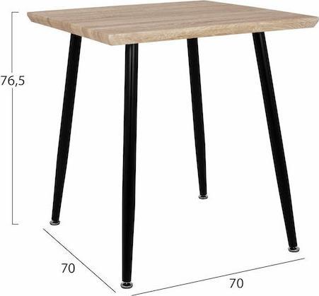 HomeMarkt Paloma HM8335.01 Sonama-Μαύρο 70x70cm