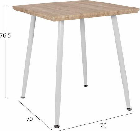 HomeMarkt Paloma HM8335.02 Sonama-Λευκό 70x70cm