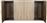 HomeMarkt Πατάρι Τετράφυλλης Ντουλάπας Sonoma 120x42x60cm HM352.02