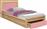 HomeMarkt Playroom με Συρτάρι Sonoma-Ροζ 90x190cm HM330.02