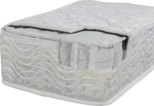 HomeMarkt Pocket Spring Υπέρδιπλο Ανατομικό Στρώμα Διπλής Όψης 160x200x19cm με Ανεξάρτητα Ελατήρια HM309.06