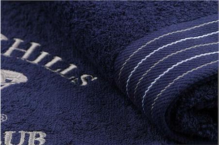 HomeMarkt Polo Beverly Hills Club Σώματος Μπλε 70x140cm Σετ 2τμχ HM12088 355BHP2497