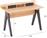 HomeMarkt Rexin Γραφείο Ξύλινο Sonama-Γκρι 120x59x85.5cm HM18290