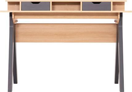 HomeMarkt Rexin Γραφείο Ξύλινο Sonama-Γκρι 120x59x85.5cm HM18290