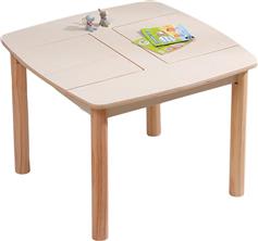 HomeMarkt Ricki Παιδικό Τραπεζάκι για Ζωγραφική Μπεζ HM18339.01