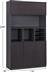 HomeMarkt Rosewood Βιβλιοθήκη Wenge 120x40x200cm HM2088
