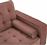 HomeMarkt Salvador Τριθέσιος Κρεβάτι Σάπιο Μήλο Βελουτέ 223x90x80cm HM3150.12
