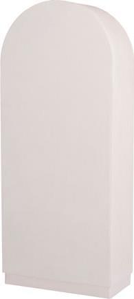 HomeMarkt Santorini Βιβλιοθήκη Υπόλευκο-Φυσικό 80x38x188.5cm HM18044