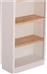 HomeMarkt Santorini Βιβλιοθήκη Υπόλευκο-Φυσικό 80x38x188.5cm HM18044