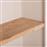 HomeMarkt Santorini Βιβλιοθήκη Υπόλευκο-Φυσικό 80x38x188.5cm HM18044