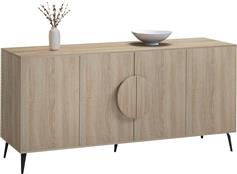 HomeMarkt Savore Μπουφές από Ξύλο & Μέταλλο Sonama 180x35.5x82cm HM18368.01