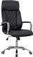 HomeMarkt Shaila με Μπράτσα Μαύρο PU 64x68x116-123cm HM1104.01