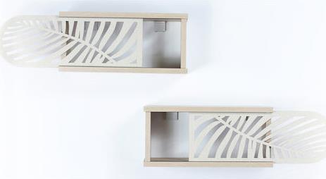 HomeMarkt Sillia Sonoma-Εκρού 55x20x22cm HM9192.02