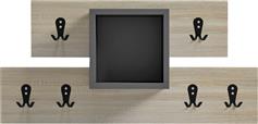 HomeMarkt Slot Κρεμάστρα Τοίχου Ξύλινη 69x12x32cm HM18077.02