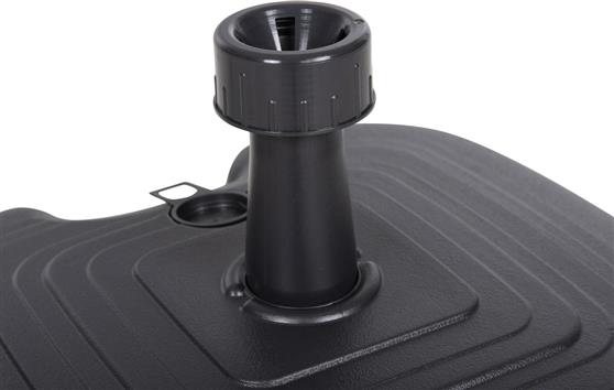 HomeMarkt Solbas Πτυσσόμενη Βάση Ομπρέλας από Πλαστικό Ανθρακί HM6112.02