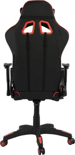 HomeMarkt Speed Gaming Μαύρο-Κόκκινο PU 68.5x71.5x133.5cm HM1062.01