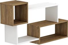 HomeMarkt Tanner Ράφι Τοίχου Μελαμίνη σε Φυσικό-Λευκό 90.5x20x51cm HM8948.11