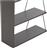 HomeMarkt Tars Βιβλιοθήκη Γκρι 65x24x146cm HM2241.20