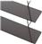 HomeMarkt Tars Βιβλιοθήκη Γκρι 65x24x146cm HM2241.20