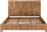 HomeMarkt Thaw Κρεβάτι King Size από Μασίφ Ξύλο Φυσικό για Στρώμα 180x200cm HM672
