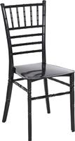 HomeMarkt Tiffany New Καρέκλα Catering Πολυπροπυλενίου Μαύρο 42x49x88.5cm HM8058.07