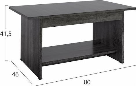 HomeMarkt Tilia Ανθρακί 80x41.5x46cm HM2286.01