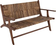 HomeMarkt Tondo Παγκάκι Εξωτερικού Χώρου Ξύλινο 120x76x68.5cm HM9915