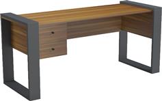 HomeMarkt Tontel Γραφείο Ξύλινο Καφέ 160x60x73cm HM2157.03