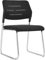 HomeMarkt Trabbel Καρέκλα Επισκέπτη σε Μαύρο Χρώμα 48x50x82cm Σετ 6τμχ HM1211.01