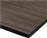 HomeMarkt Τραπεζιού MDF Σταχτί-Μαύρη 80x80x3cm HM8439.01