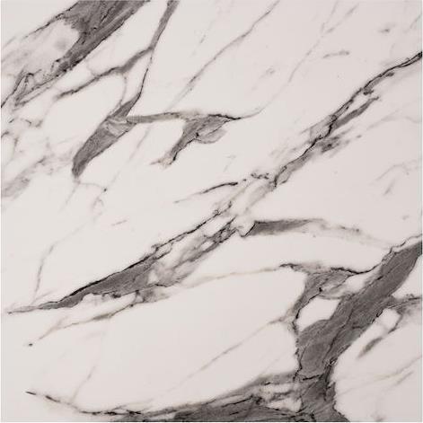 HomeMarkt Τραπεζιού Werzalit Marble Grey-White 70x70x2cm HM5230.11