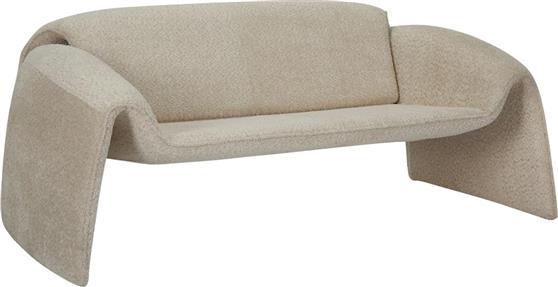 HomeMarkt Trek Διθέσιος Καναπές Μπεζ 160x80x63cm HM9680.03