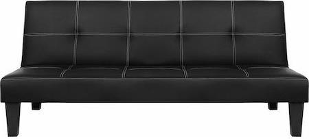 HomeMarkt Τριθέσιος Καναπές Κρεβάτι PU 186x90cm HM3002.02