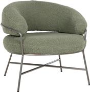 HomeMarkt Trudi Πολυθρόνα Φυστικί 84x79x76cm HM8639.27