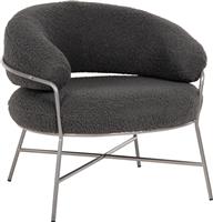 HomeMarkt Trudi Πολυθρόνα Γκρι 84x79x76cm HM8639.21