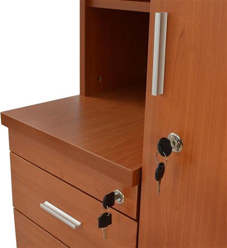 HomeMarkt Valora Κερασί 60x46x120cm HM2052.03R