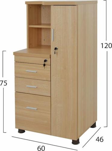 HomeMarkt Valora Οξιά 60x46x120cm HM2052.01R