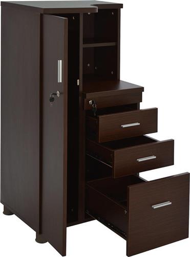 HomeMarkt Valora Wenge 60x46x120cm HM2052.02L