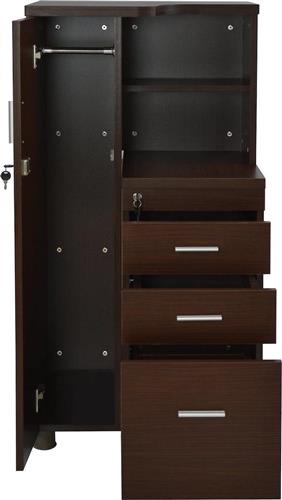 HomeMarkt Valora Wenge 60x46x120cm HM2052.02L