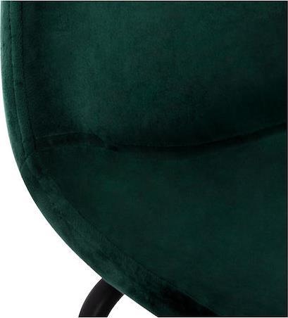 HomeMarkt Vincent Μεταλλικό Βελούδο Κυπαρισσί Σετ 4 Τεμαxίων 56.5x47x106cm HM8579.13