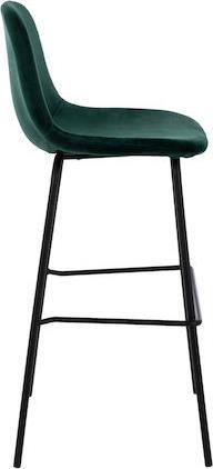 HomeMarkt Vincent Μεταλλικό Βελούδο Κυπαρισσί Σετ 4 Τεμαxίων 56.5x47x106cm HM8579.13