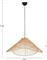 HomeMarkt Vintage Κρεμαστό Φωτιστικό Μονόφωτο με Ντουί E27 σε Μπεζ Χρώμα HM7879.02