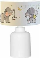 HomeMarkt Υφασμάτινο Λευκό Elephant Φ24x32cm HM7577.01
