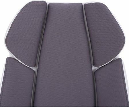 HomeMarkt Zahara Πολυθρόνα Επισκέπτη με Μπράτσα Γκρι 63x64x107cm HM1102