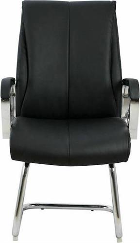 HomeMarkt Zalman Πολυθρόνα Επισκέπτη Μαύρη Σετ 2τμχ 59.5x72x104cm HM1094.01