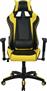 HomeMarkt Zayn Gaming Μαύρο-Κίτρινο PU 67x70x134cm HM1056.11