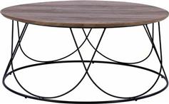 HomeMarkt Zena Καρυδί-Μαύρο 90x40cm HM8690