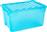 Homeplast Nak Πλαστικό Κουτί Αποθήκευσης με Καπάκι Γαλάζιο 60x40x31cm