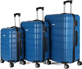 HomeVero HV-2003BLU Σετ Βαλίτσες 3τμχ Μπλε